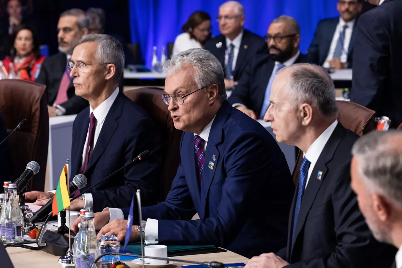 Centre: Remarks by President Gitanas Nauseda (Lithuania)