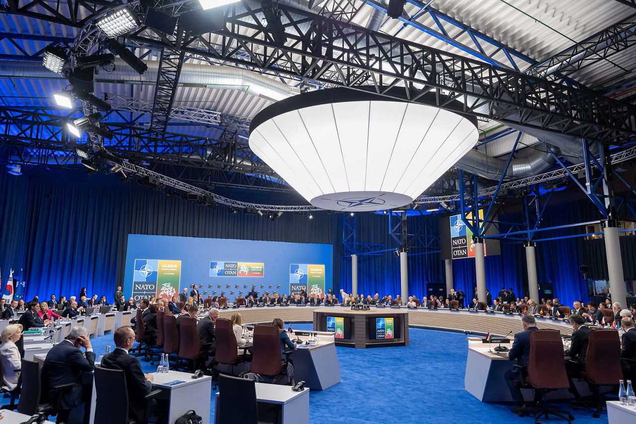 Meeting of the North Atlantic Council at the level of Heads of State and Government, with Sweden, Indo-Pacific Partners, and the EU - 2023 NATO Vilnius Summit