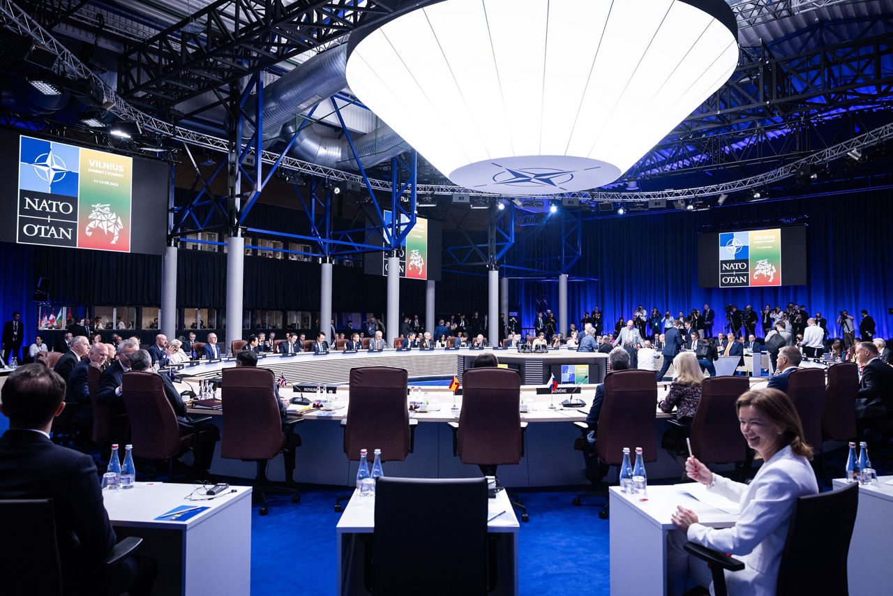 NATO Summit Meeting in Vilnius - Meeting of the North Atlantic Council at the level of Heads of State and Government, with Sweden, Indo-Pacific Partners, and the EU