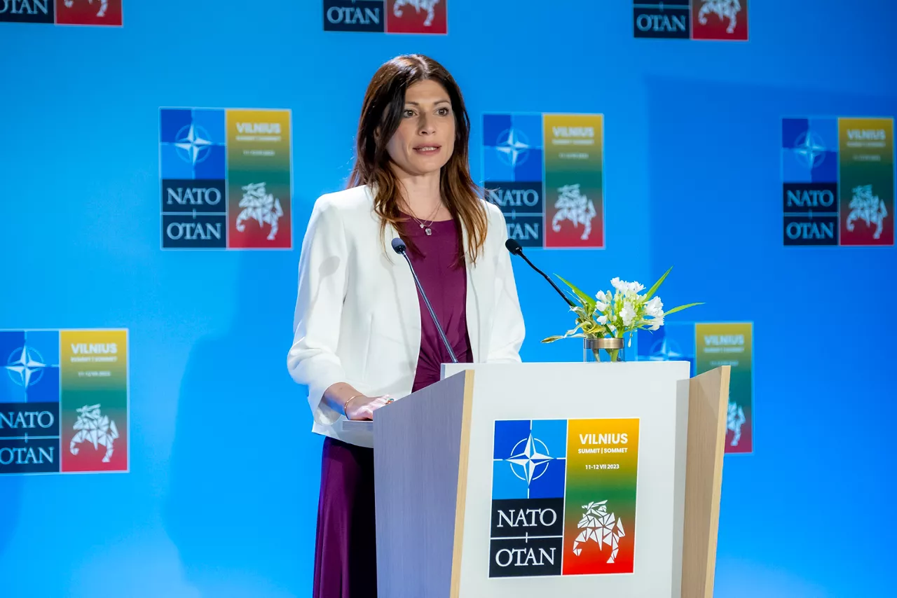 NATO Secretary General's Special Representative for Women, Peace and Security, Irene Fellin