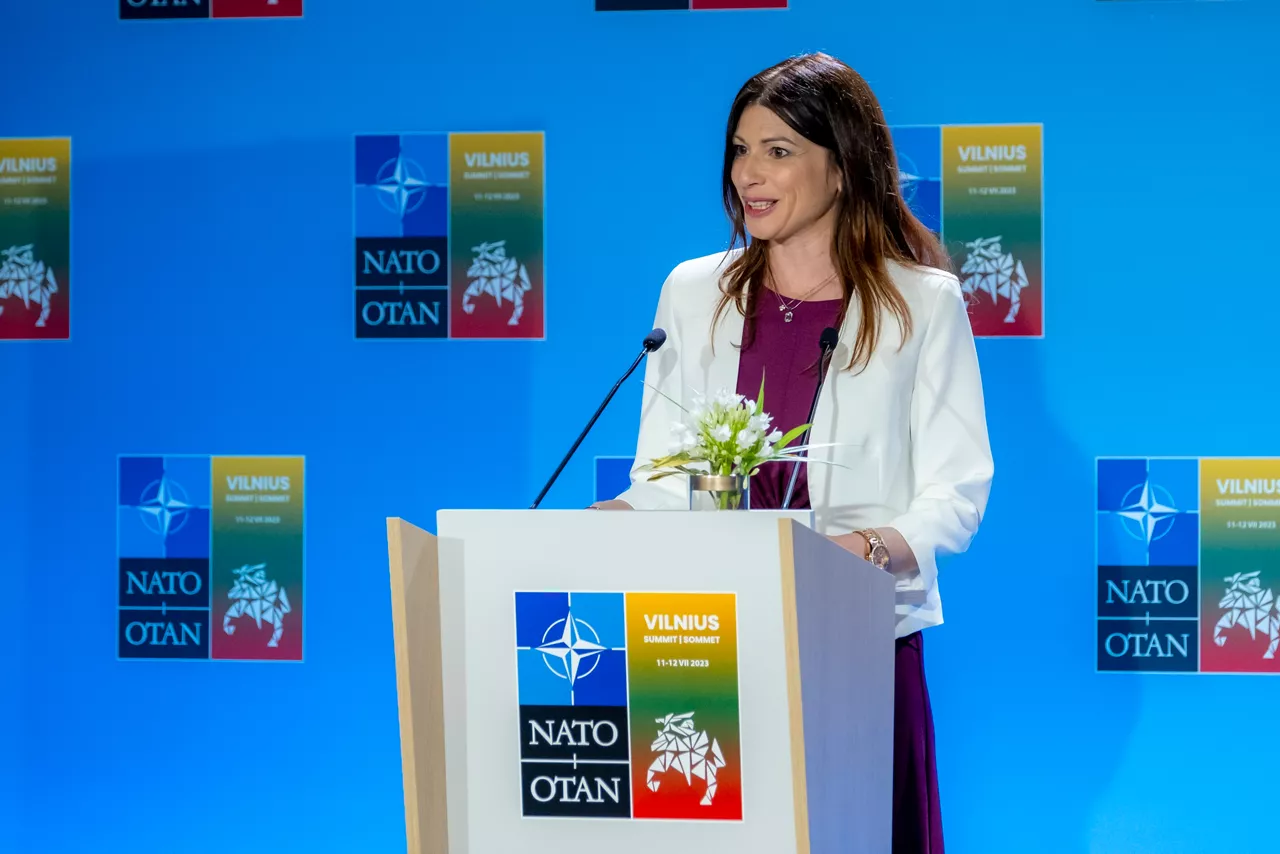 NATO Secretary General's Special Representative for Women, Peace and Security, Irene Fellin