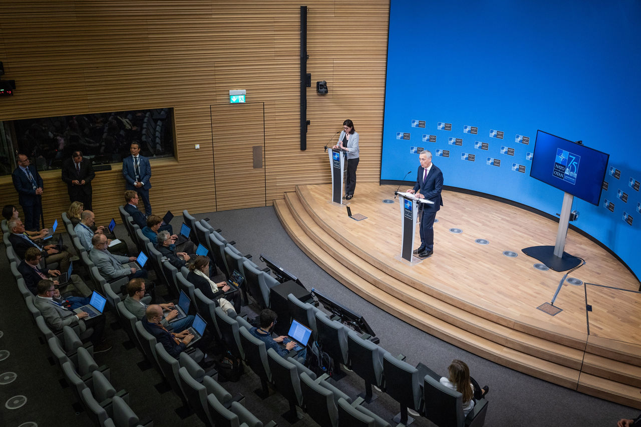 Press conference by NATO Secretary General Jens Stoltenberg ahead of the NATO 2024 Summit in Washington
