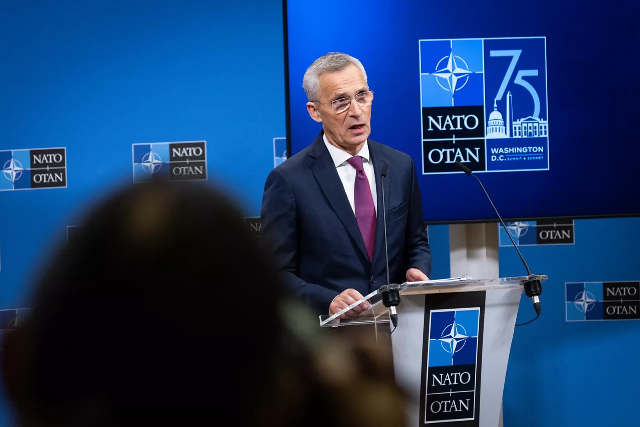 Press conference by NATO Secretary General Jens Stoltenberg ahead of the NATO 2024 Summit in Washington