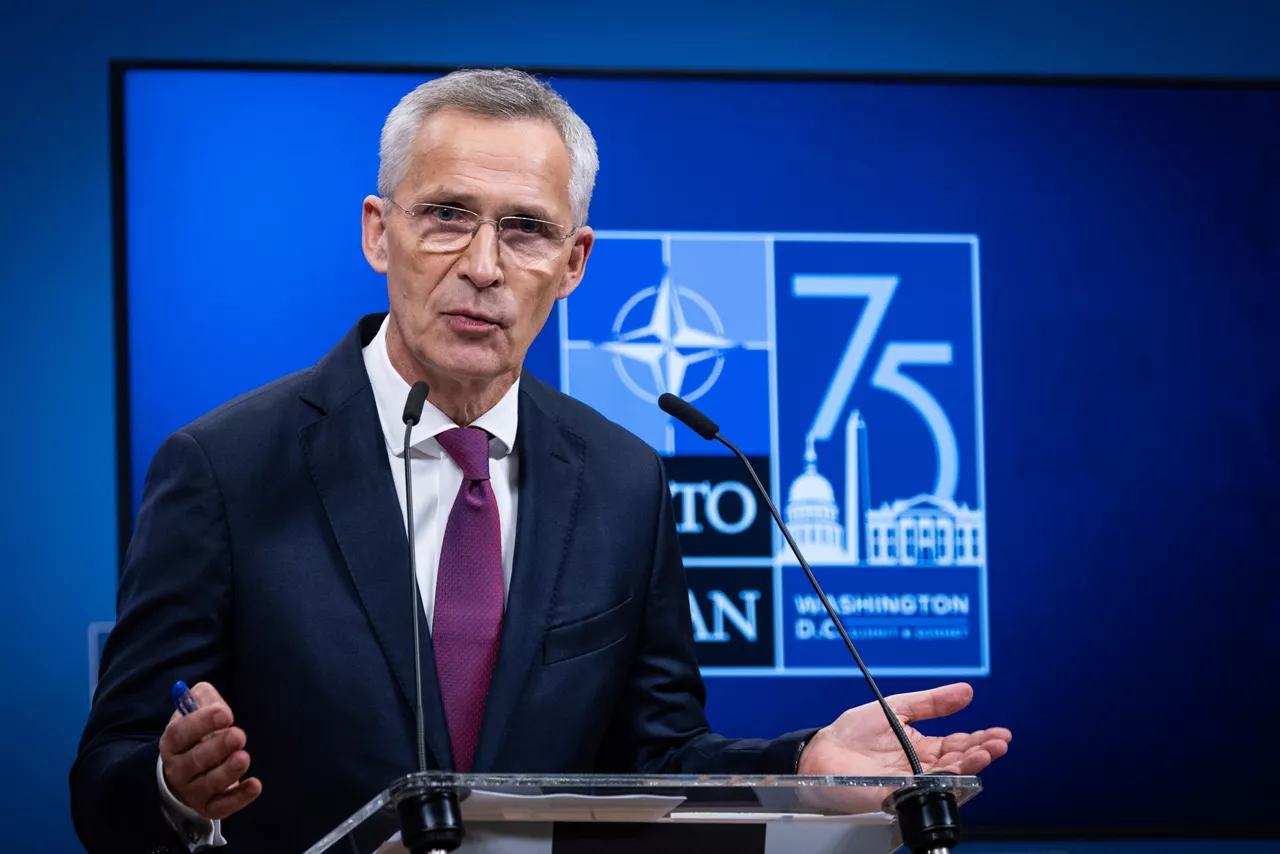 Press conference by NATO Secretary General Jens Stoltenberg ahead of the NATO 2024 Summit in Washington