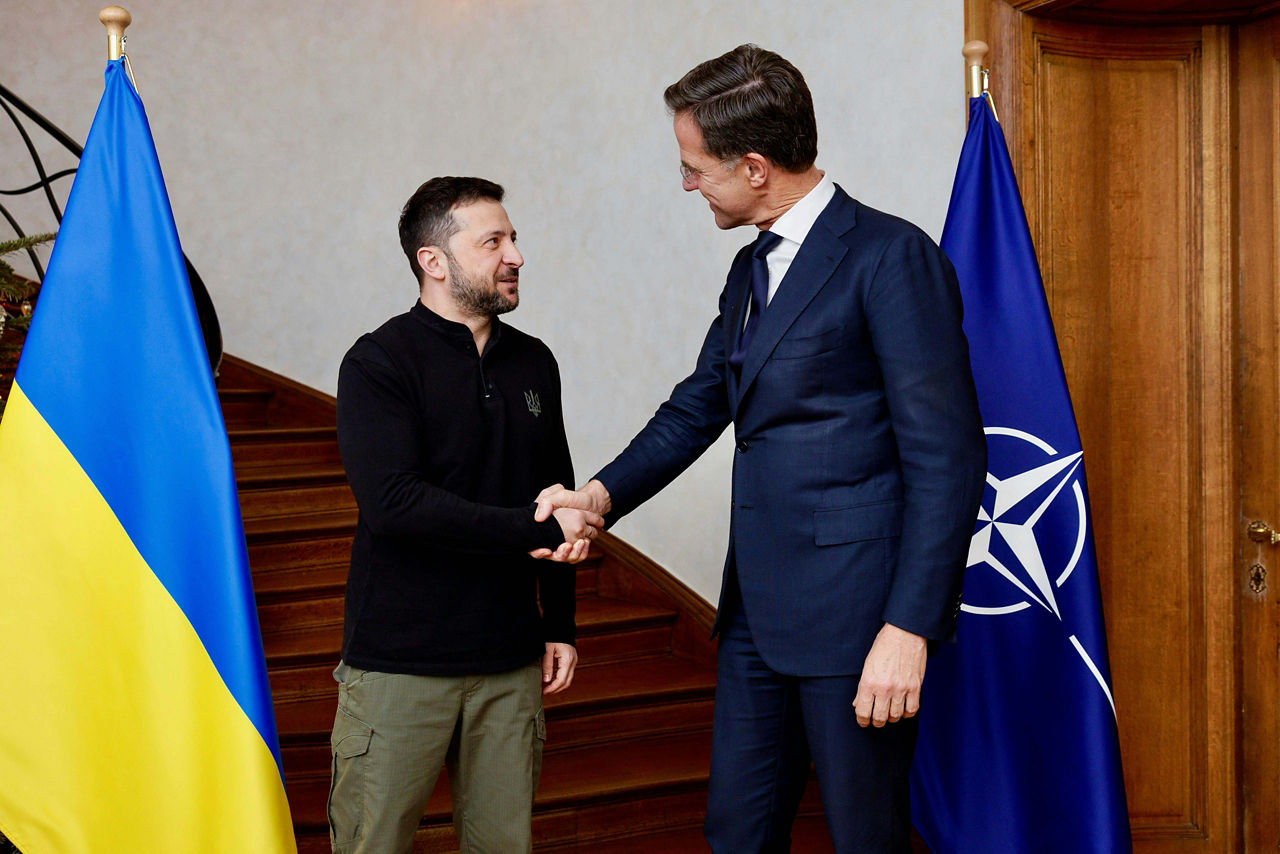 NATO Secretary General meets the President of Ukraine