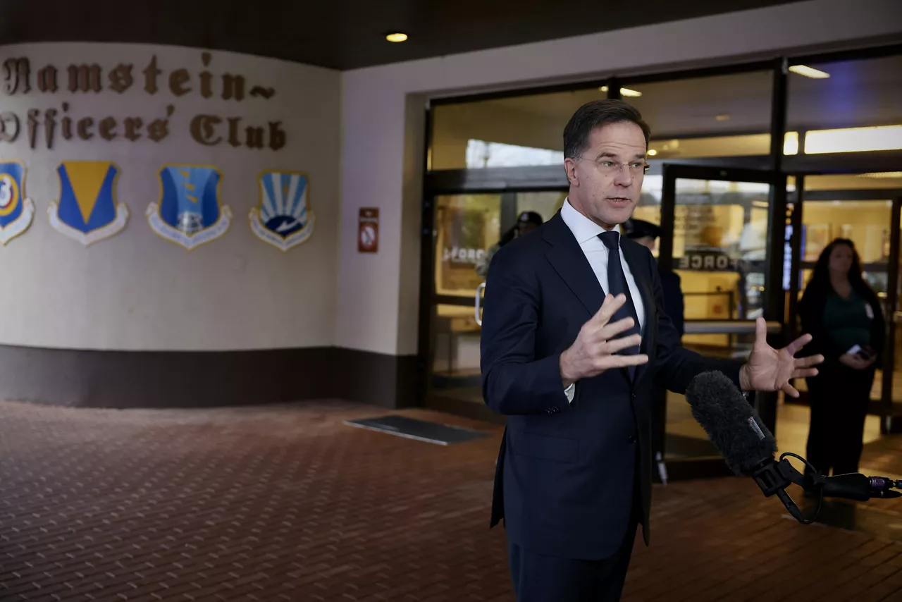 Doorstep statement by NATO Secretary General Mark Rutte ahead of the  Ukraine Defense Contact Group meeting in Ramstein