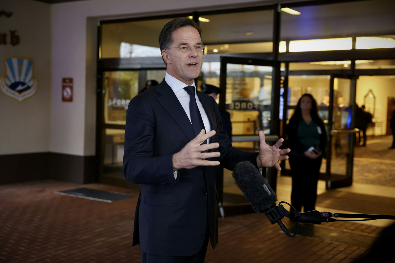 Doorstep statement by NATO Secretary General Mark Rutte ahead of the  Ukraine Defense Contact Group meeting in Ramstein