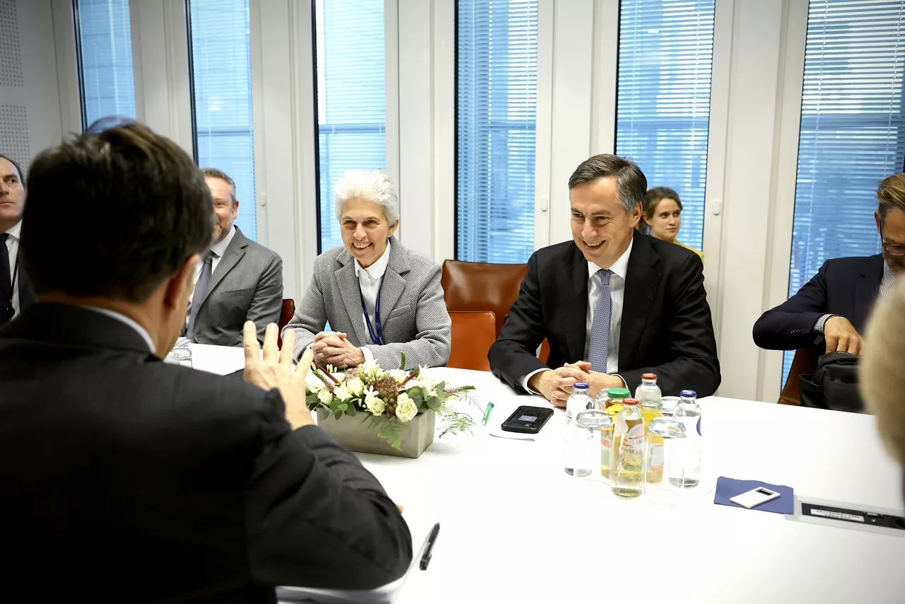 NATO Secretary General Mark Rutte meets with Foreign Affairs Committee Chair David McAllister 