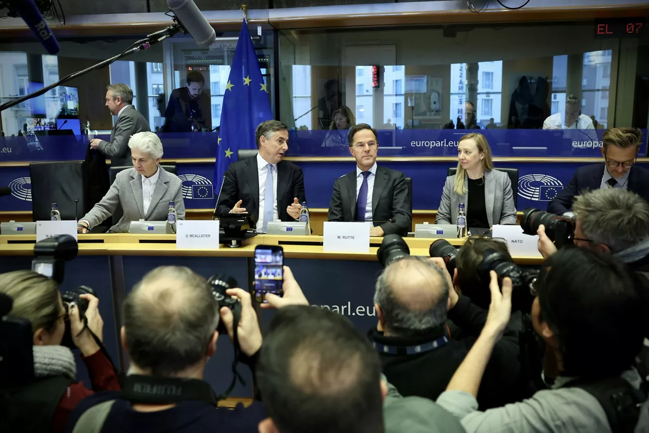 NATO Secretary General Mark Rutte addresses the European Parliament’s Committee on Foreign Affairs (AFET) and the Subcommittee on Security and Defence (SEDE)