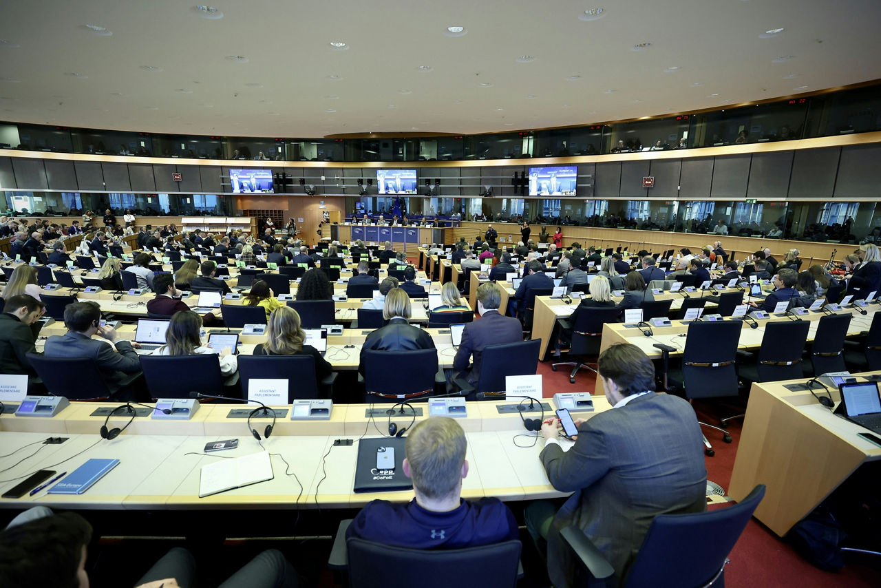 NATO Secretary General Mark Rutte addresses the European Parliament’s Committee on Foreign Affairs (AFET) and the Subcommittee on Security and Defence (SEDE)