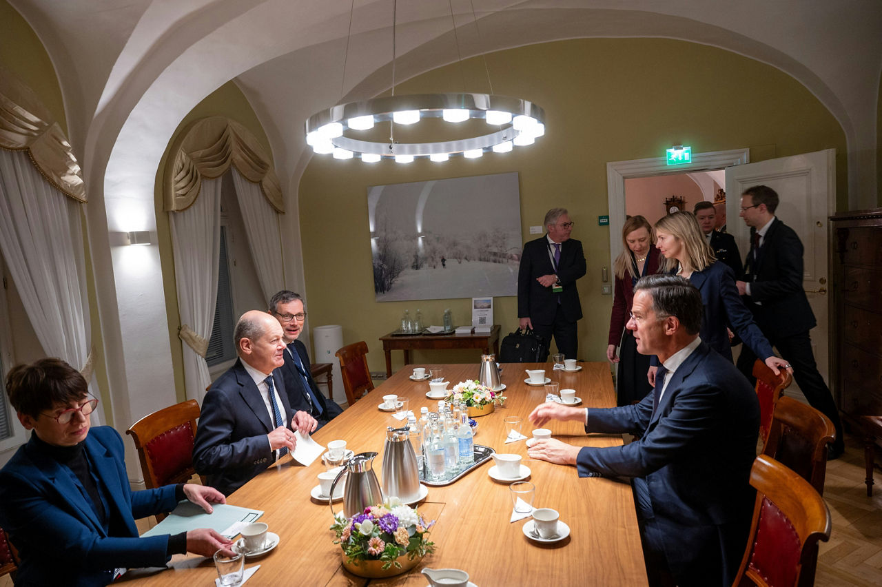 NATO Secretary General Mark Rutte visits Finland