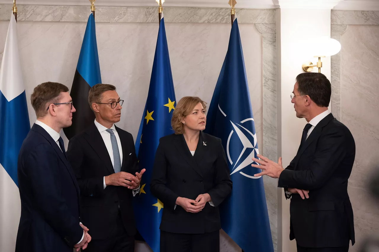 NATO Secretary General Mark Rutte visits Finland