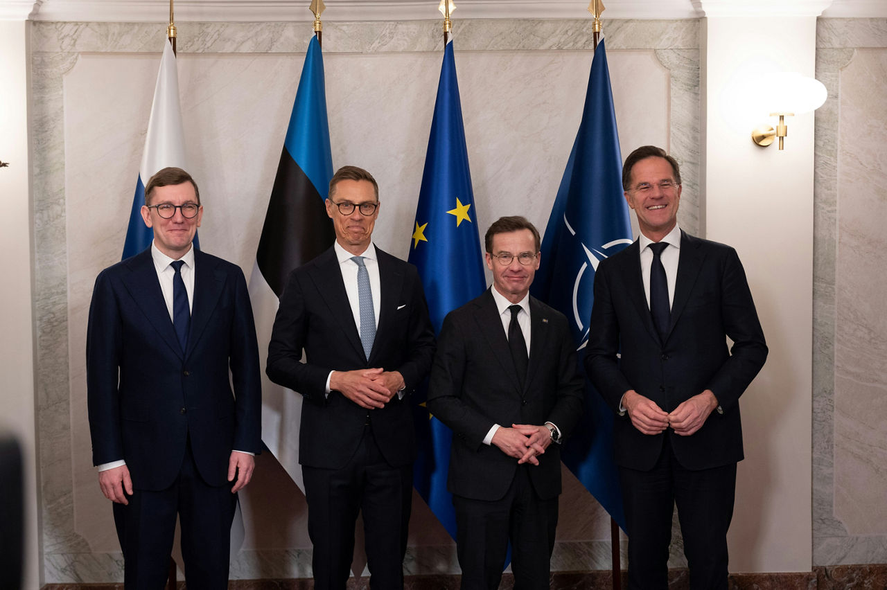 NATO Secretary General Mark Rutte visits Finland
