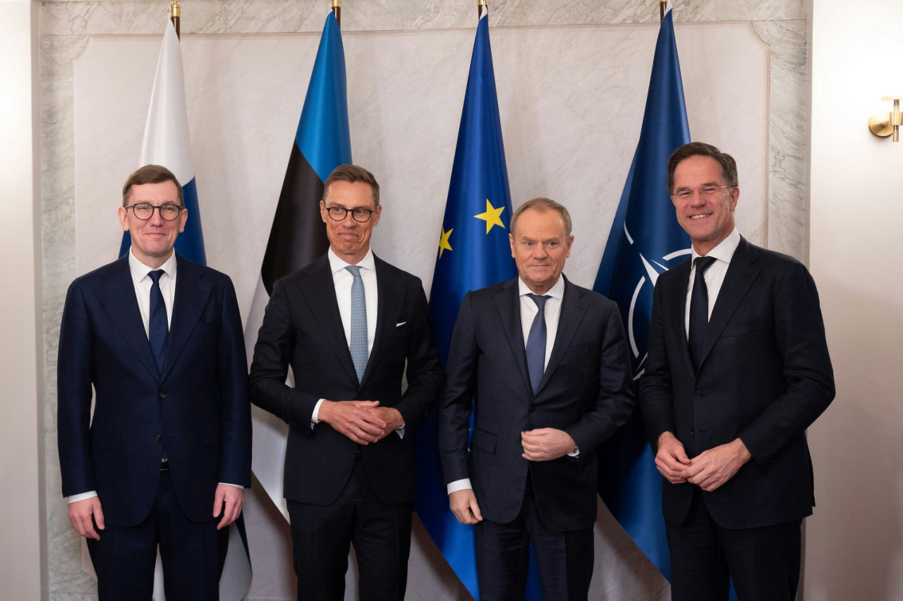 NATO Secretary General Mark Rutte visits Finland