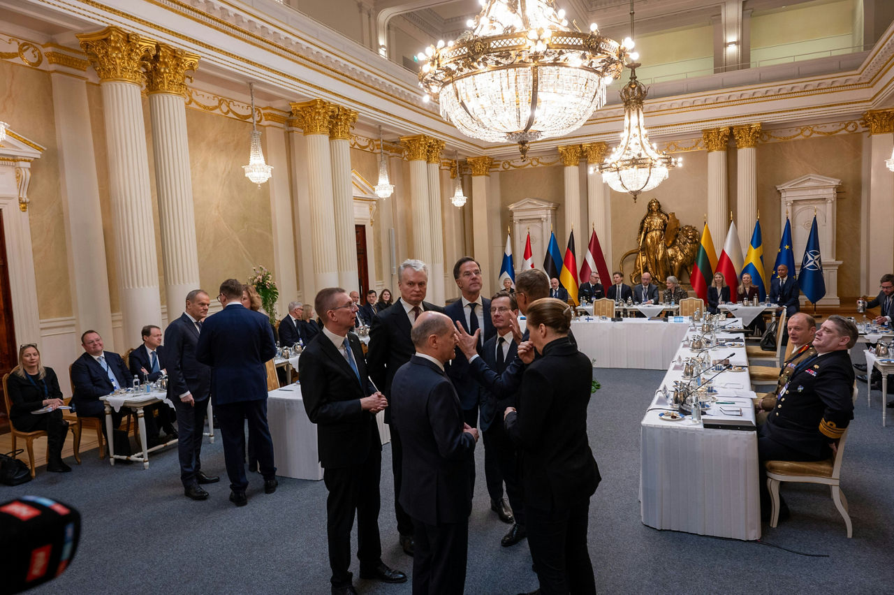 NATO Secretary General Mark Rutte visits Finland