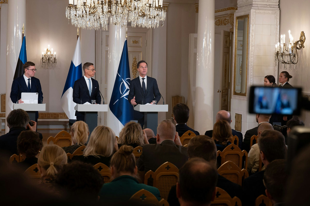 NATO Secretary General Mark Rutte visits Finland