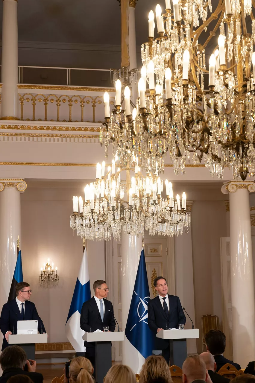NATO Secretary General Mark Rutte visits Finland
