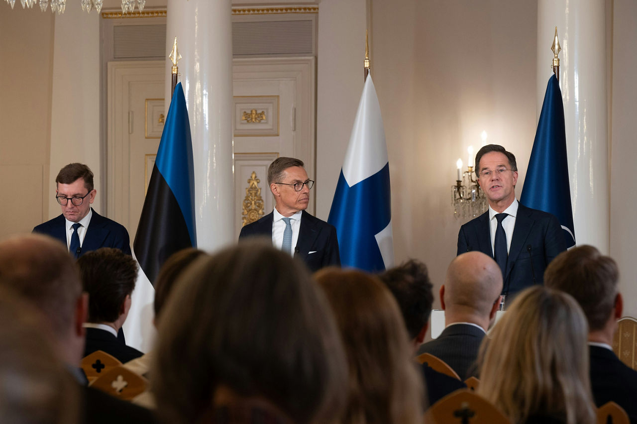NATO Secretary General Mark Rutte visits Finland