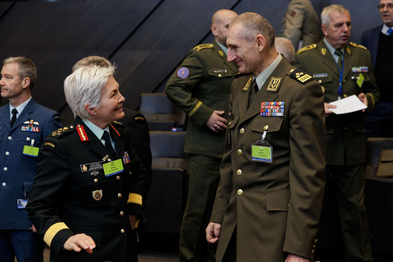 Opening Remarks of the 192nd Military Committee in Chiefs of Defence Session - 15 January 2025, Brussels
