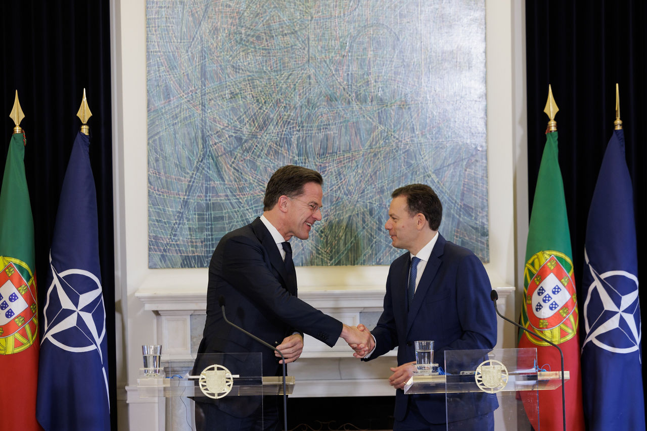 Joint press statements by NATO Secretary General Mark Rutte with the Prime Minister of Portugal, Luís Montenegro