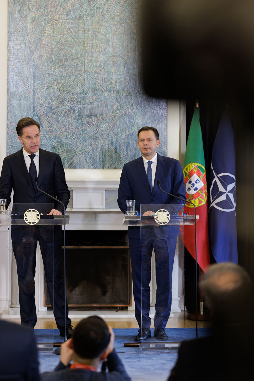 Joint press statements by NATO Secretary General Mark Rutte with the Prime Minister of Portugal, Luís Montenegro