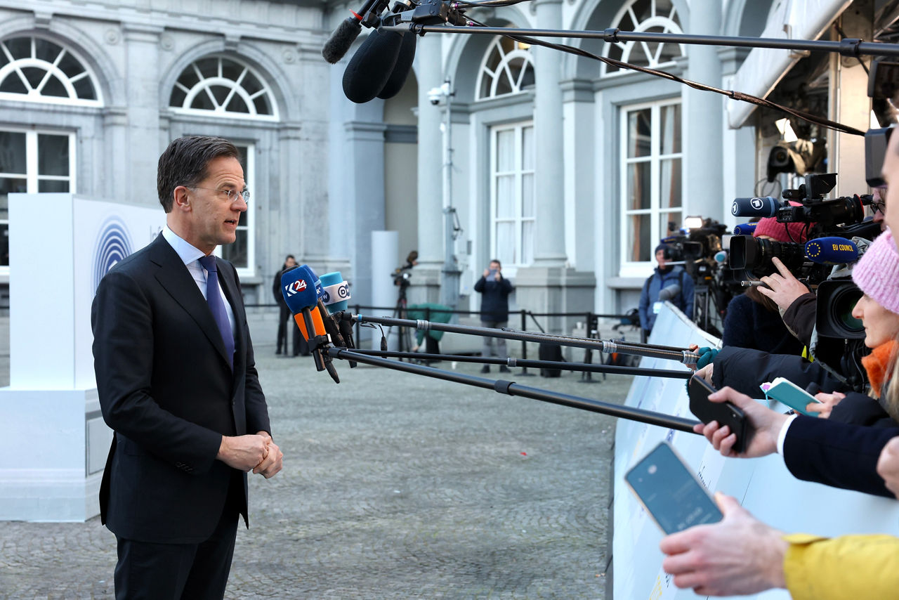 Doorstep statement by NATO Secretary General Mark Rutte ahead of the informal meeting of European Union Leaders