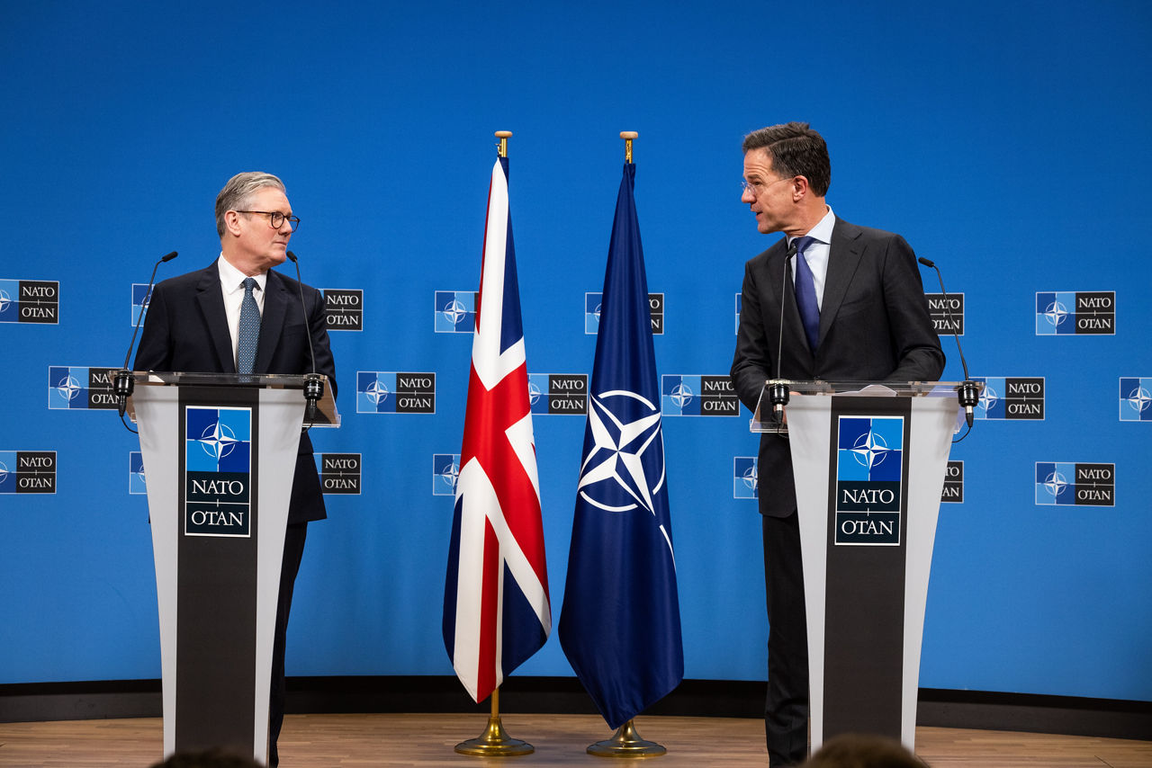 Joint press conference with NATO Secretary General Mark Rutte and the Prime Minister of the United Kingdom, Sir Keir Starmer