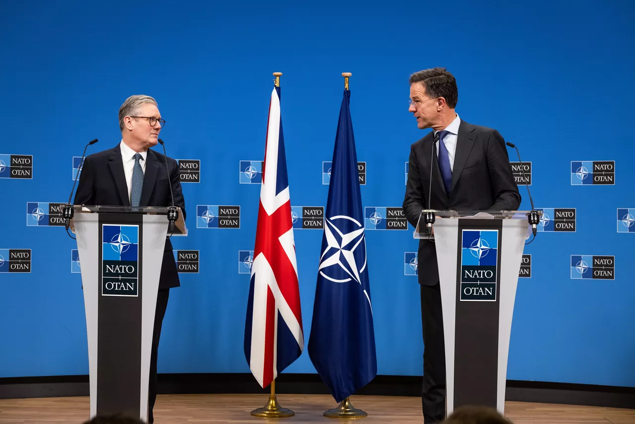 Joint press conference with NATO Secretary General Mark Rutte and the Prime Minister of the United Kingdom, Sir Keir Starmer