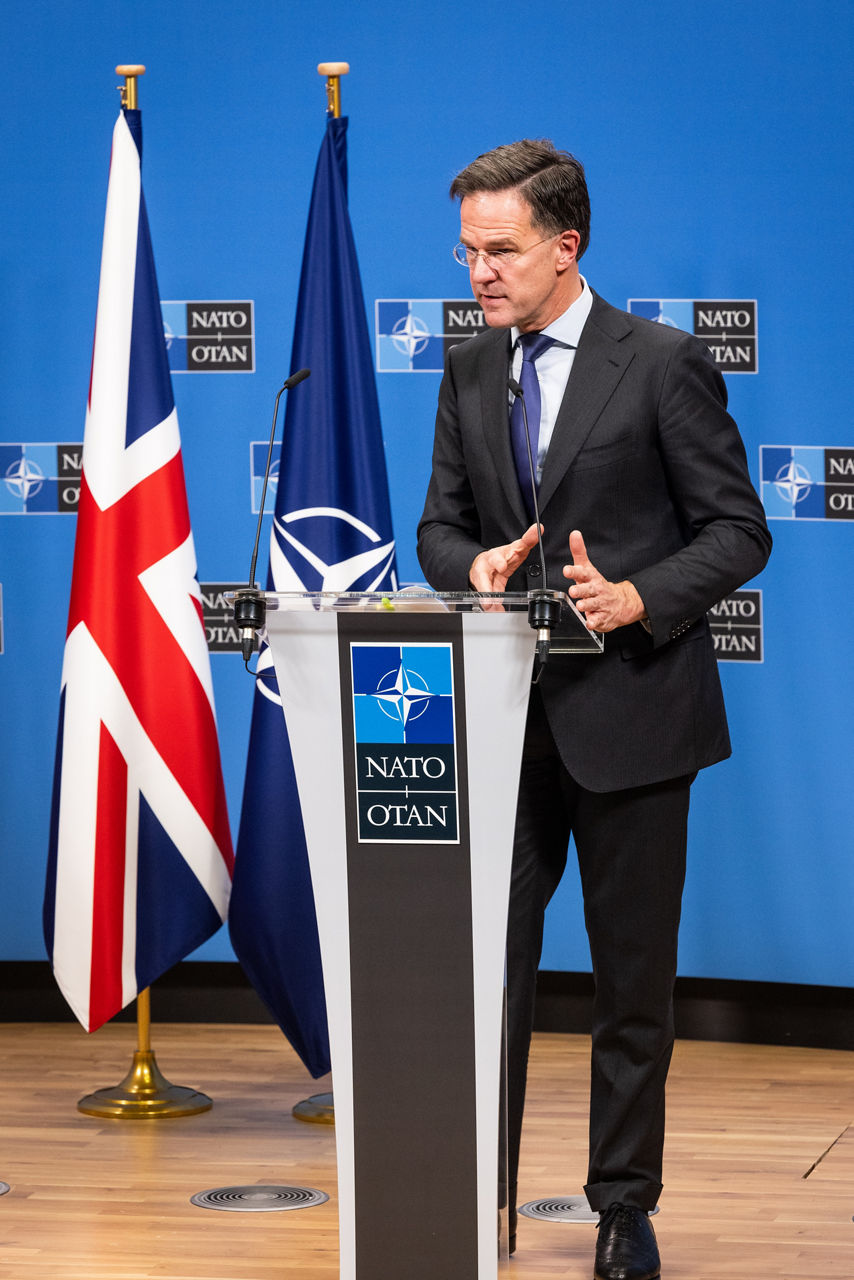 Joint press conference with NATO Secretary General Mark Rutte and the Prime Minister of the United Kingdom, Sir Keir Starmer