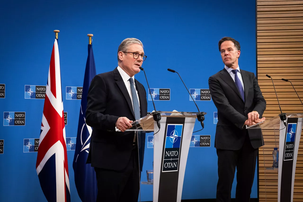Joint press conference with NATO Secretary General Mark Rutte and the Prime Minister of the United Kingdom, Sir Keir Starmer