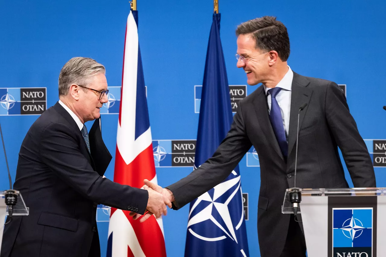 Joint press conference with NATO Secretary General Mark Rutte and the Prime Minister of the United Kingdom, Sir Keir Starmer
