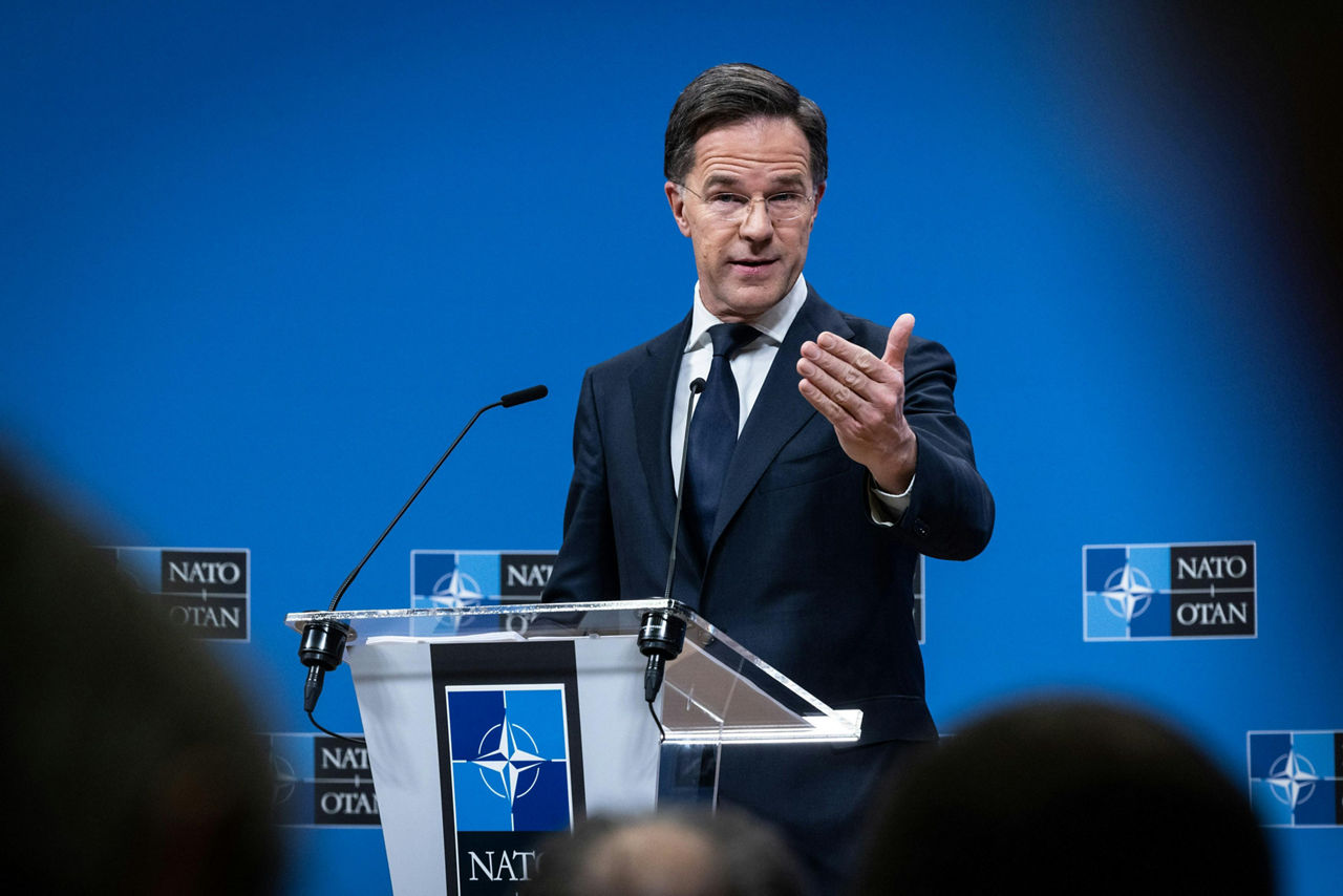 Press conference by NATO Secretary General Mark Rutte ahead of the meetings of NATO Defence Ministers in Brussels