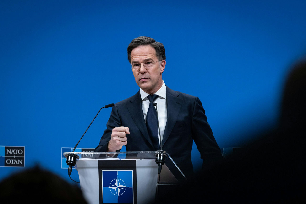 Press conference by NATO Secretary General Mark Rutte ahead of the meetings of NATO Defence Ministers in Brussels