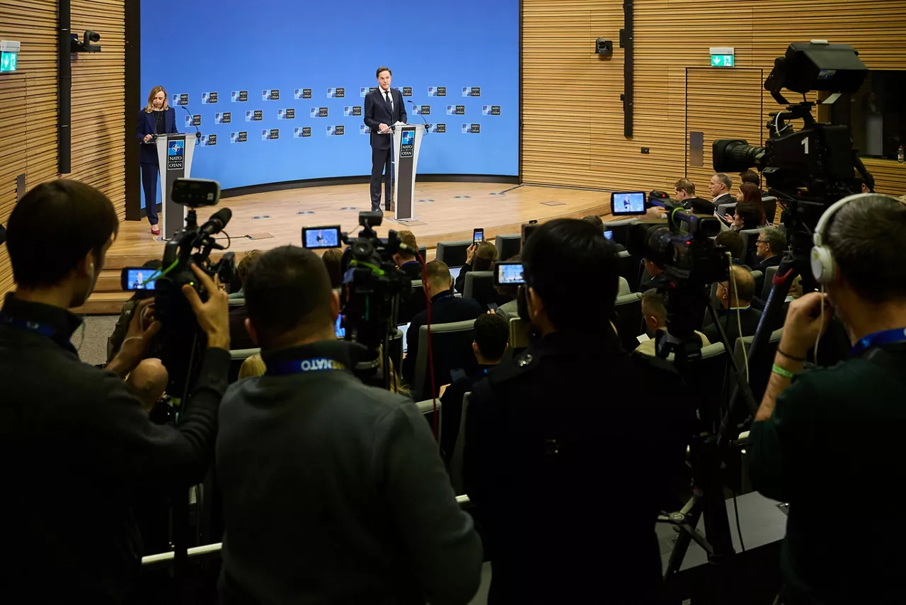 Press conference by NATO Secretary General Mark Rutte ahead of the meetings of NATO Defence Ministers in Brussels