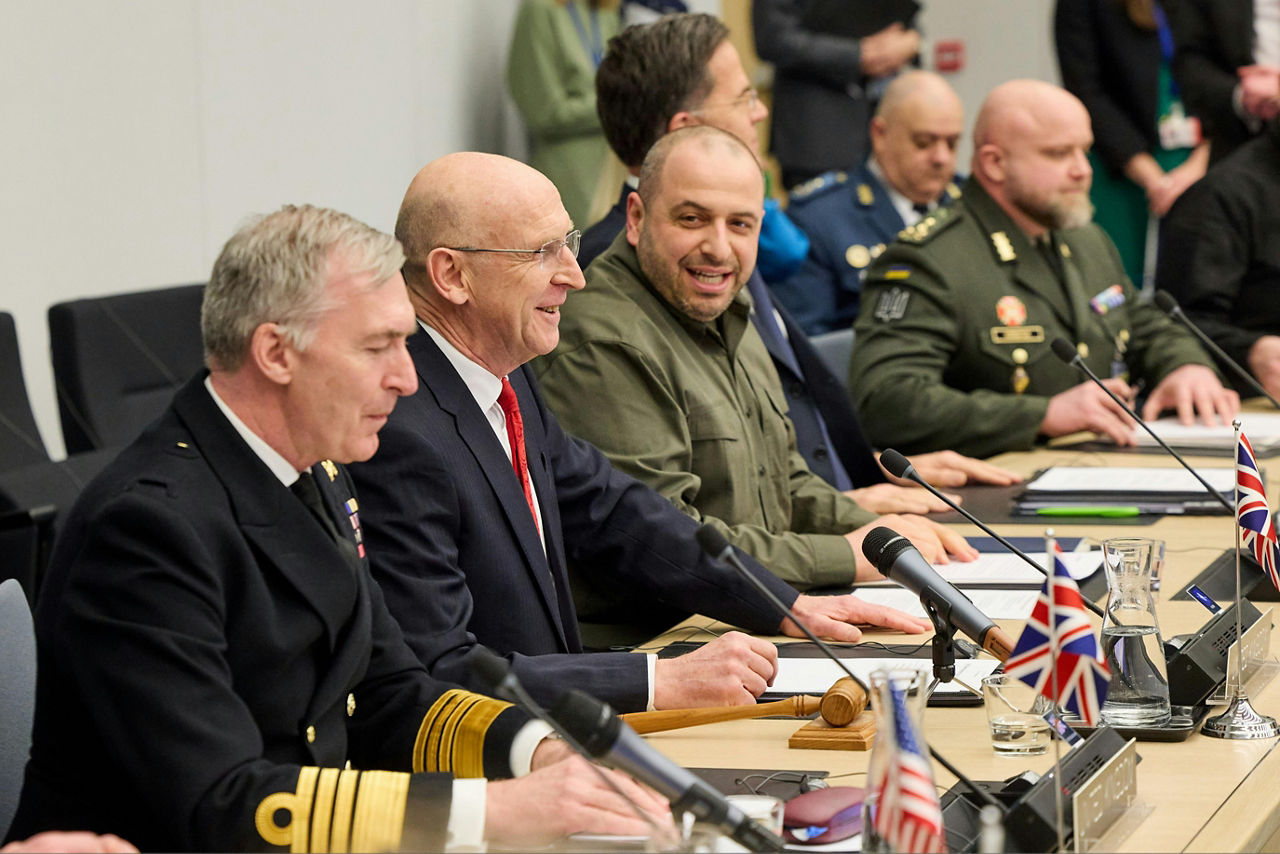 Ukraine Defense Contact Group meeting participants