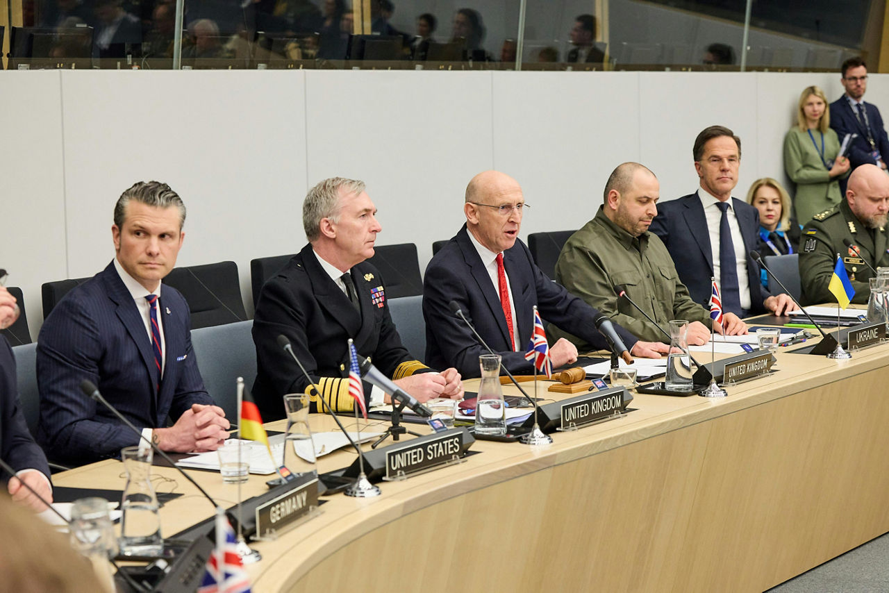 Ukraine Defense Contact Group meeting participants