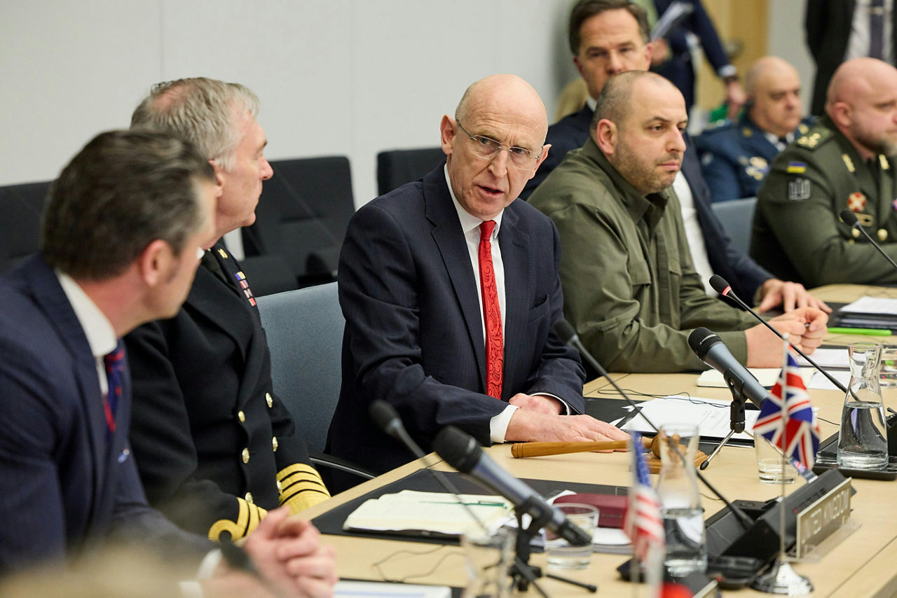 Ukraine Defense Contact Group meeting participants