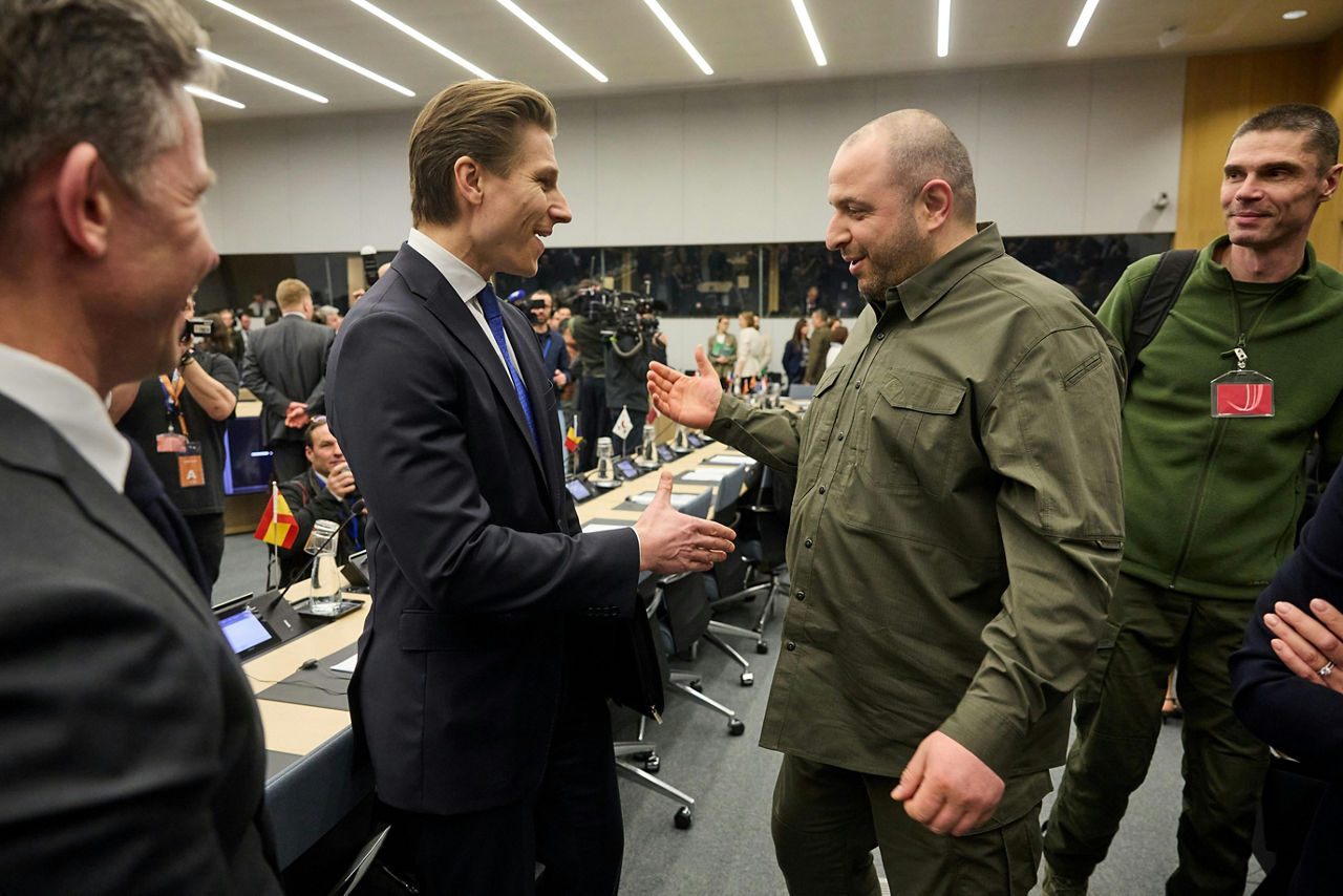 Ukraine Defense Contact Group meeting participants