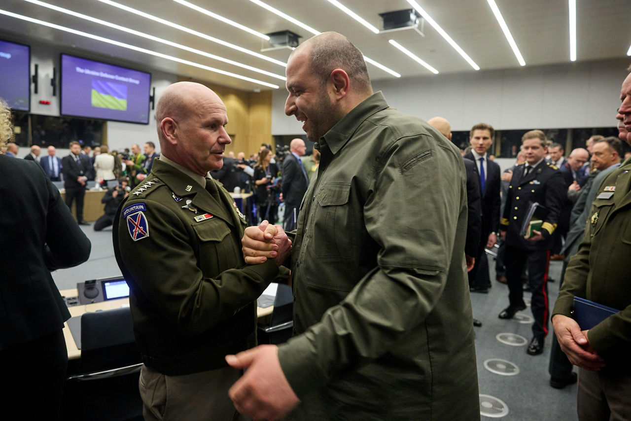 Ukraine Defense Contact Group meeting participants