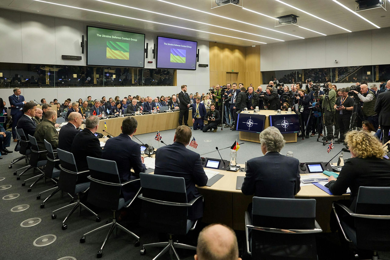 Ukraine Defense Contact Group meeting participants