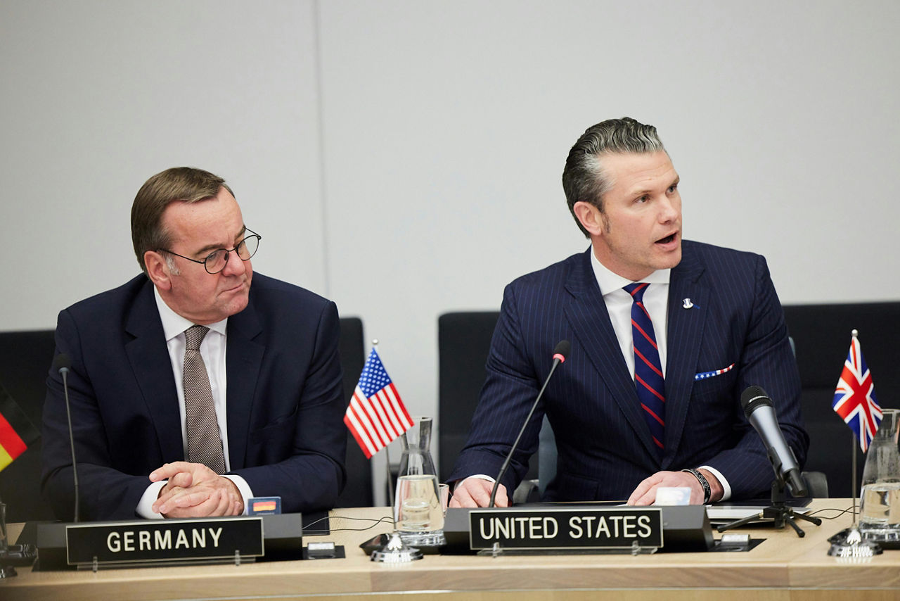 Ukraine Defense Contact Group meeting participants