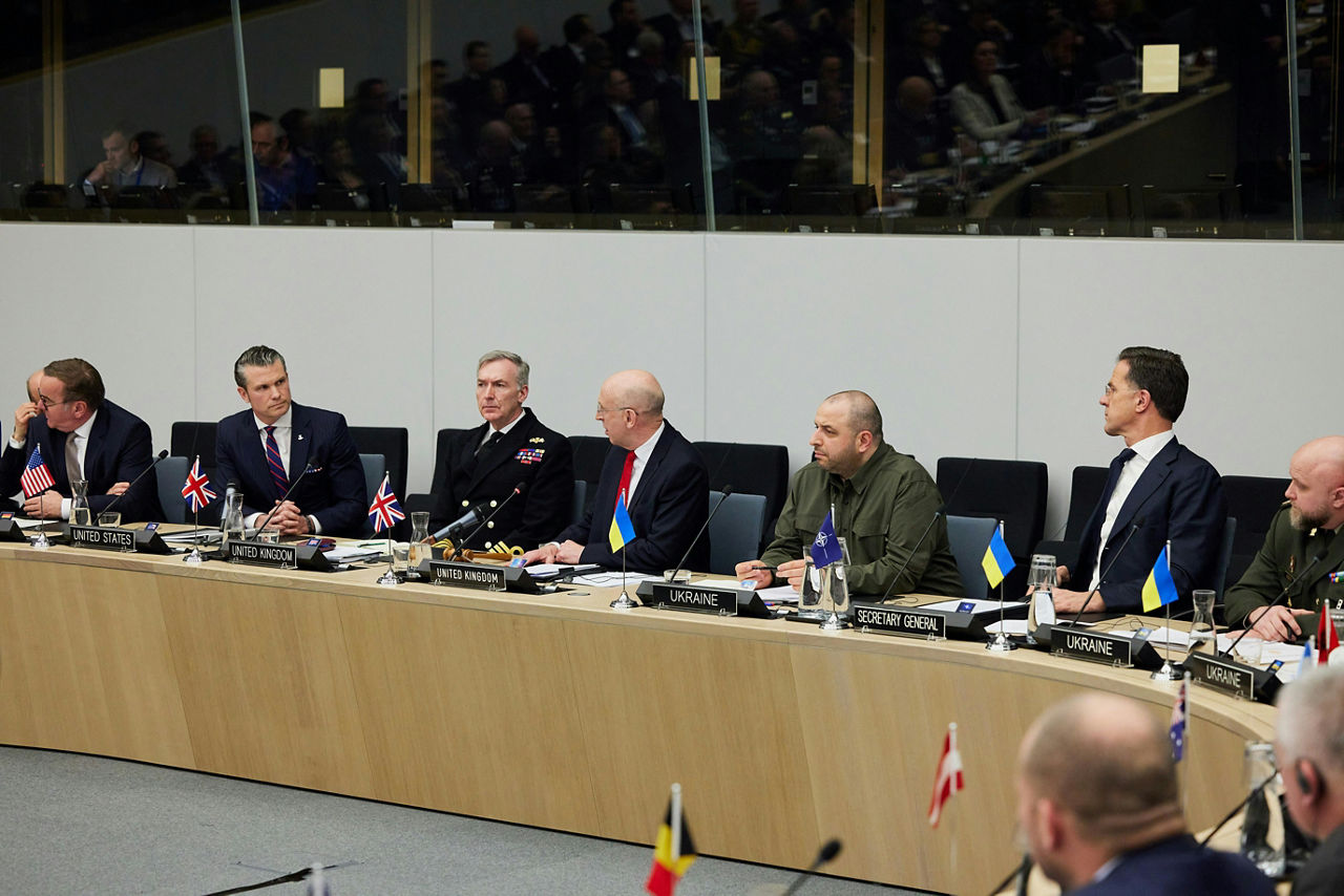 Ukraine Defense Contact Group meeting participants