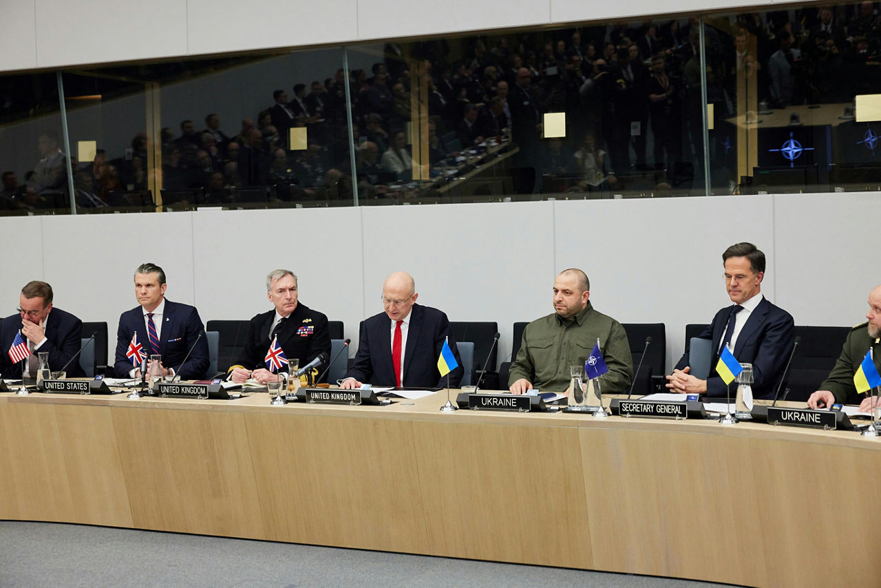 Ukraine Defense Contact Group meeting participants