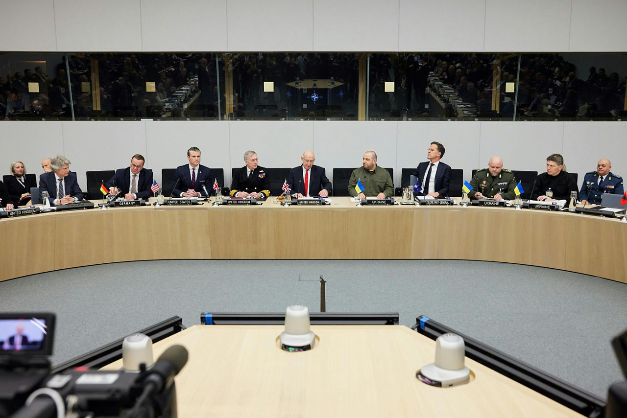 Ukraine Defense Contact Group meeting participants