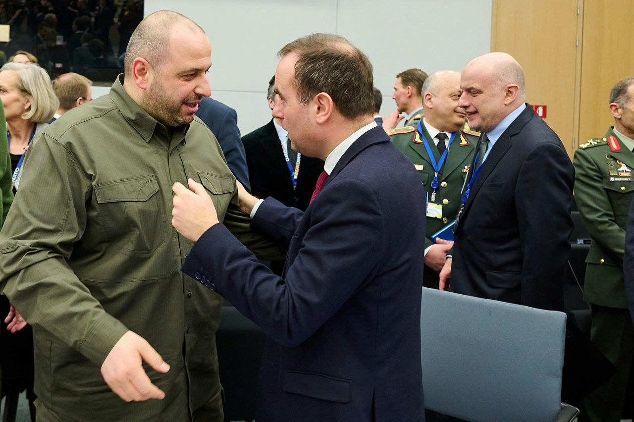 Ukraine Defense Contact Group meeting participants