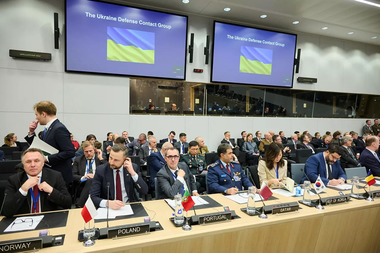 Ukraine Defense Contact Group meeting participants