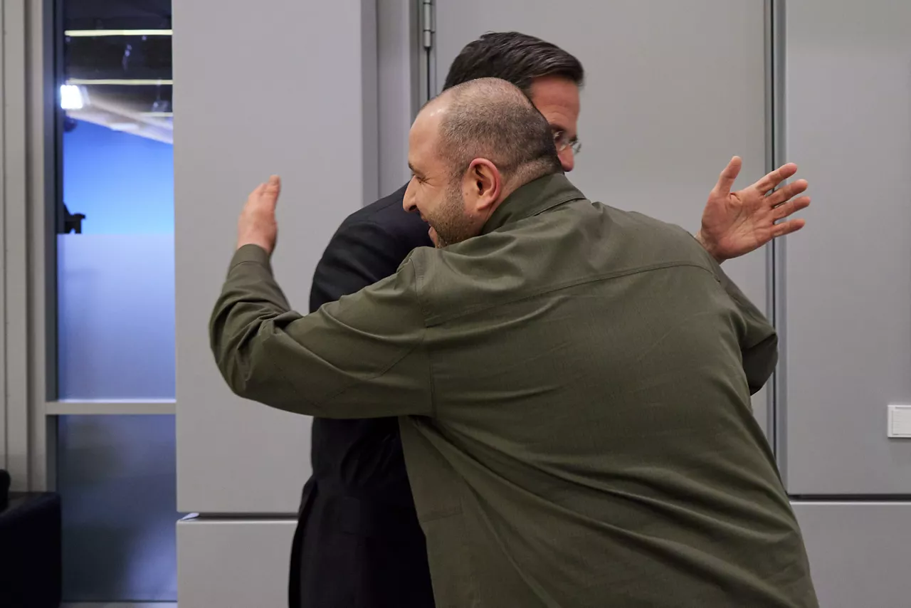 NATO Secretary General Mark Rutte meets with the Minister of Defence of Ukraine, Rustem Umerov