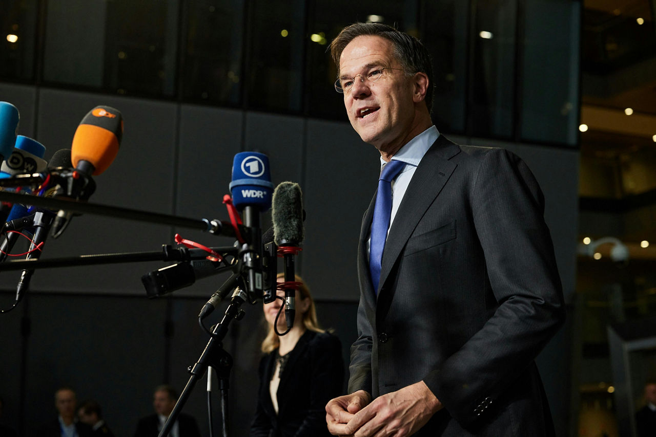 Doorstep statement by NATO Secretary General Mark Rutte at the start of the meeting of NATO Ministers of Defence in Brussels