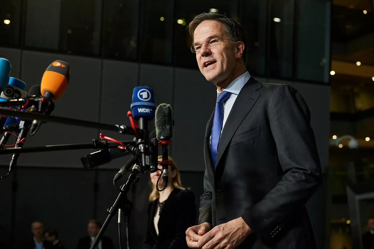 Doorstep statement by NATO Secretary General Mark Rutte at the start of the meeting of NATO Ministers of Defence in Brussels