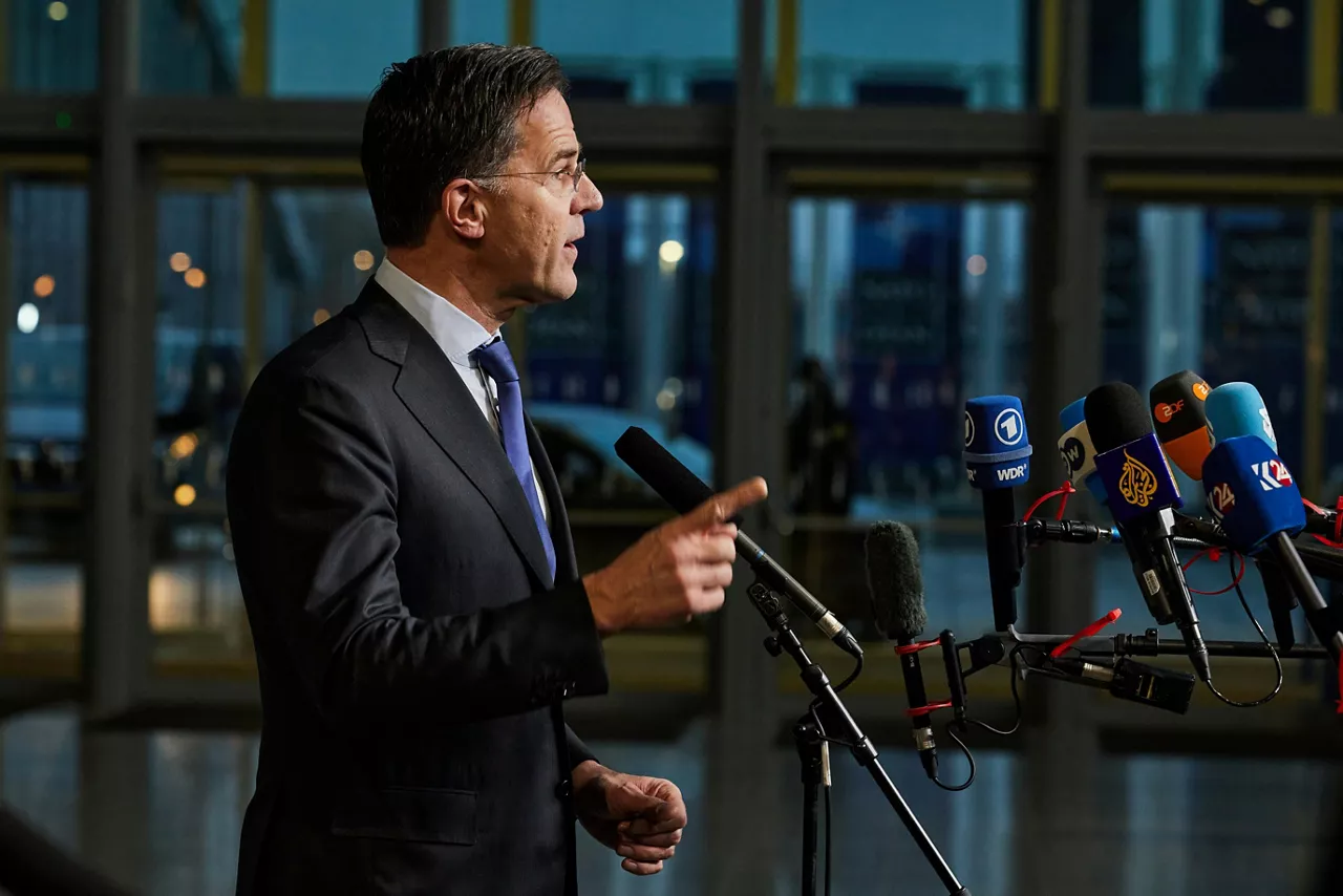 Doorstep statement by NATO Secretary General Mark Rutte at the start of the meeting of NATO Ministers of Defence in Brussels
